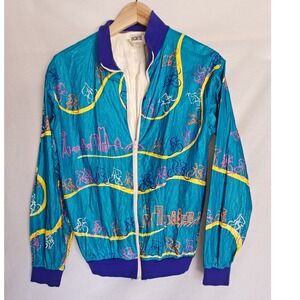 Vintage 1992 Seattle to Portland Bicycle Classic Tyvek Jacket Mens Small 90s STP